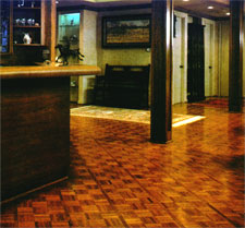 Picture of hardwood floor